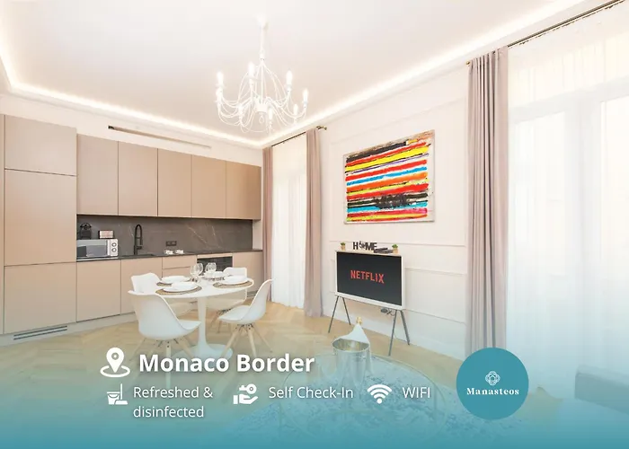 5Mn Monaco - Luxueux Appartement - Bt